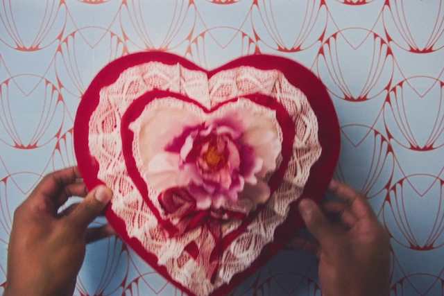 Video Reference N1: Heart, Pink, Valentines day, Love, Organ, Hand, Textile, Human body, Heart, Holiday