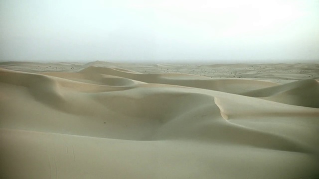 Video Reference N2: Desert, Sand, Erg, Natural environment, White, Dune, Aeolian landform, Sahara, Atmospheric phenomenon, Singing sand