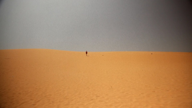 Video Reference N0: Desert, Sand, Erg, Natural environment, Sahara, Aeolian landform, Dune, Horizon, Singing sand, Ecoregion