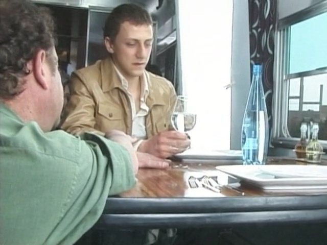 Video Reference N1: glass, window, conversation, Person