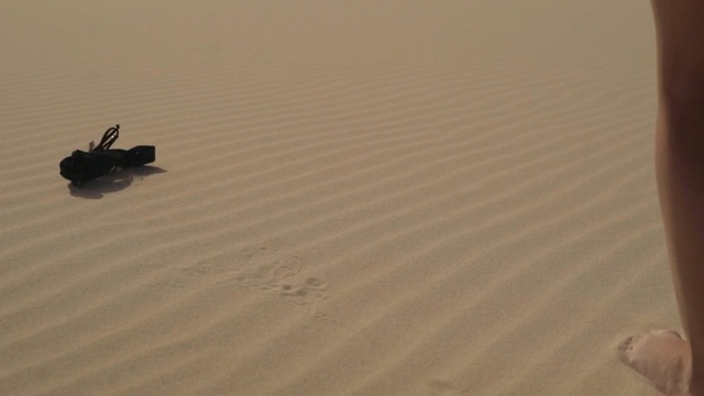 Video Reference N18: Desert, Sand, Erg, Natural environment, Aeolian landform, Sahara, Landscape, Dune, Singing sand, Sky