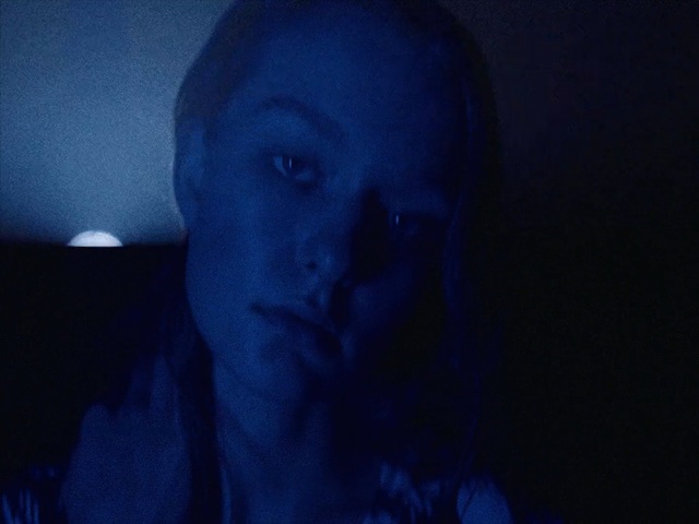 Video Reference N3: Blue, Face, Black, Darkness, Head, Light, Sky, Nose, Beauty, Electric blue