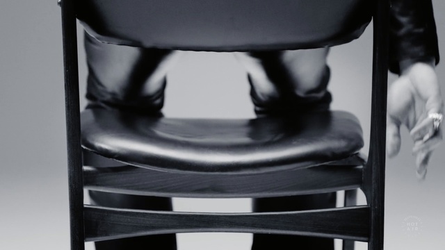 Video Reference N0: chair, black and white, furniture, product, product, monochrome, monochrome photography, still life photography