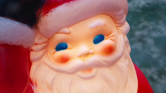 Video Reference N3: Nose, Cheek, Lip, Close-up, Fictional character, Santa claus, Mouth, Animation, Animated cartoon, Jaw