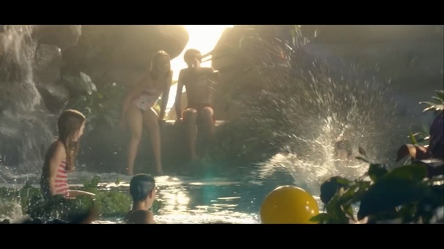 Video Reference N1: Nature, Sunlight, Light, Water, Organism, Fun, Screenshot, Tree, Lens flare, Photography, Person