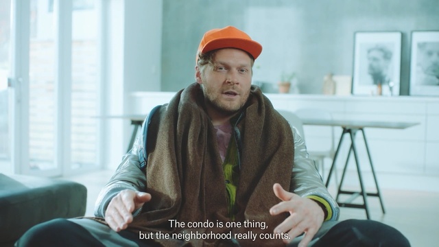 Video Reference N3: Headgear, Sitting, Facial hair, Cool, Beard, Beanie, Photography, Cap, Jacket, Person