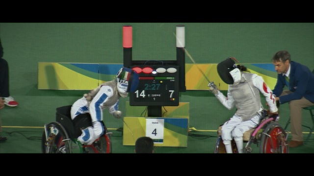 Video Reference N1: Sports, Fencing, Sports equipment, Championship, Person