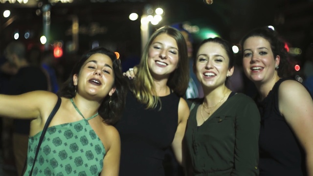 Video Reference N1: Event, Fun, Youth, Party, Friendship, Smile, Nightclub, Crowd, Night, Leisure, Person