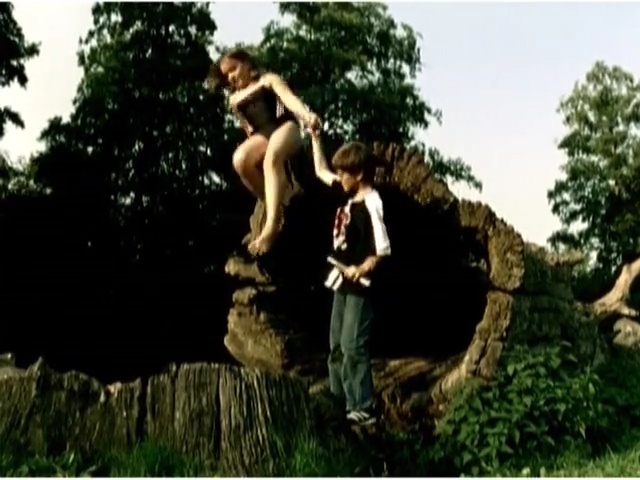 Video Reference N1: tree, nature, woody plant, plant, grass, jumping, jungle, fun, tricking, forest