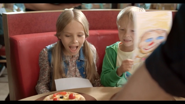 Video Reference N2: Child, Eating, Toddler, Junk food, Fun, Play, Blond, Mouth, Sharing, Finger, Person