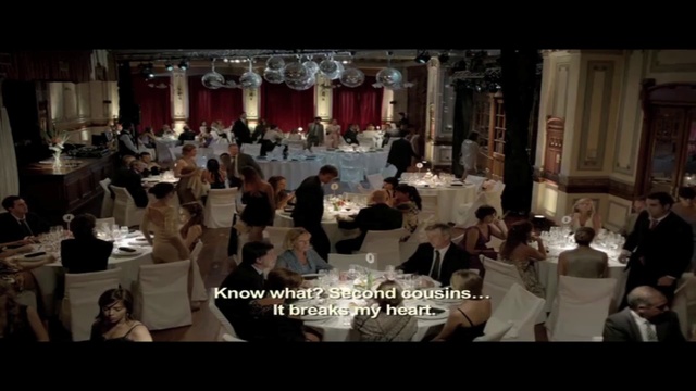 Video Reference N6: Photograph, Function hall, Banquet, Event, Crowd, Meal, Restaurant, Male, Ceremony, Rehearsal dinner