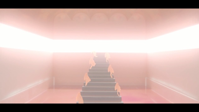 Video Reference N1: Photograph, Sky, Light, Pink, Snapshot, Morning, Orange, Stairs, Sunlight, Line