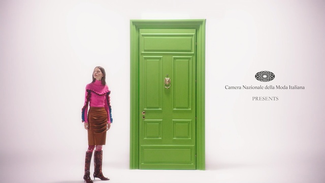 Video Reference N2: green, door, girl, Person