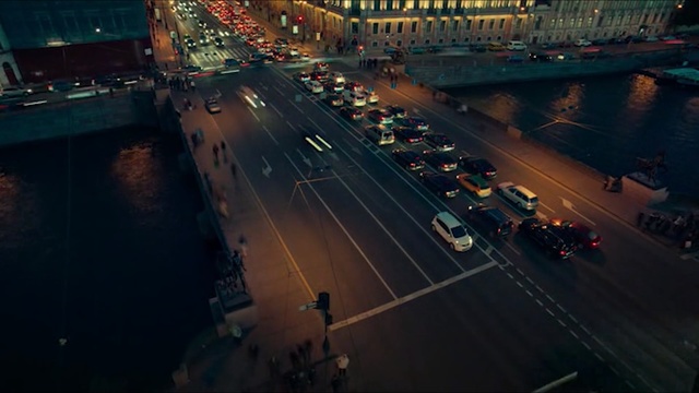 Video Reference N0: Metropolitan area, Sky, Urban area, Night, City, Traffic, Road, Infrastructure, Mode of transport, Evening