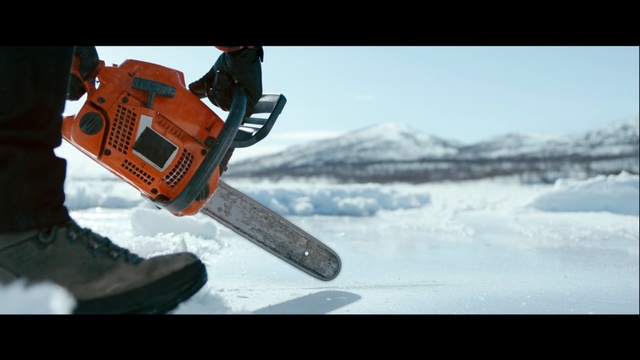 Video Reference N6: Chainsaw, Snow, Tool, Winter