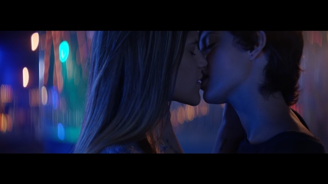 Video Reference N3: Interaction, Love, Romance, Human, Scene, Fun, Electric blue, Photography, Darkness, Kiss