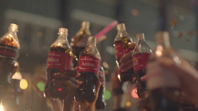 Video Reference N0: Bottle, Drink, Cola, Alcohol, Night, Soft drink, Carbonated soft drinks, Coca-cola, Glass bottle
