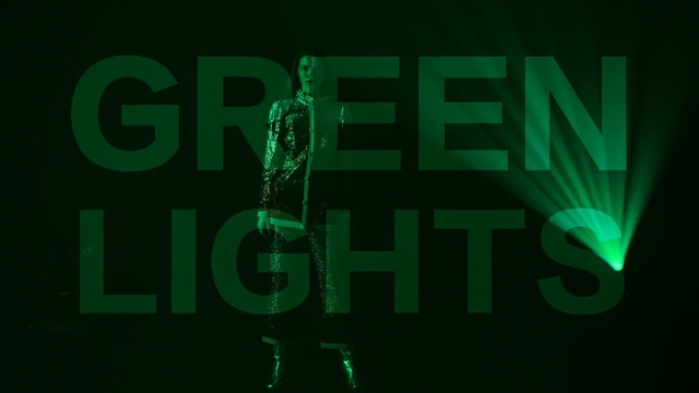 Video Reference N2: green, text, font, graphic design, computer wallpaper, logo, darkness, neon, graphics, neon sign, Person