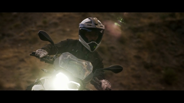 Video Reference N5: Helmet, Motorcycle, Personal protective equipment, Motorcycling, Screenshot, Extreme sport, Vehicle, Freestyle motocross, Motocross, Person