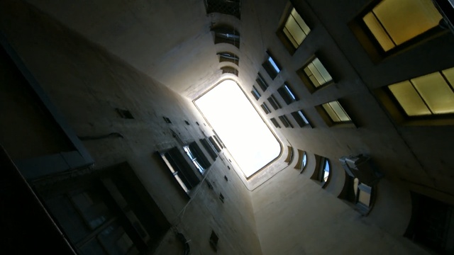 Video Reference N3: architecture, light, daylighting, structure, darkness, building, sky, angle, window, house