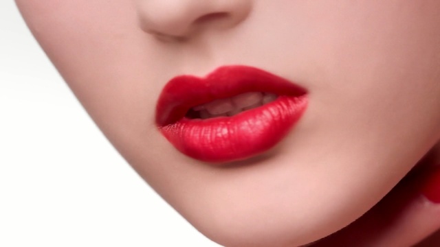 Video Reference N1: Lip, Red, Mouth, Nose, Chin, Skin, Close-up, Cheek, Lipstick, Lip gloss