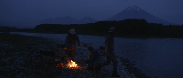 Video Reference N4: Campfire, Fire, Bonfire, Sky, Night, Lake, Evening, River, Landscape, Recreation