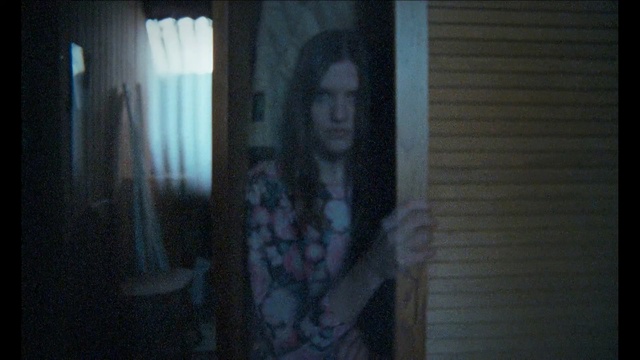 Video Reference N1: blue, darkness, light, snapshot, night, midnight, window, screenshot, scene, Person