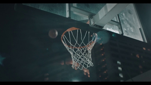 Video Reference N1: Basketball hoop, Basketball, Net, Basketball court, Ball game, Sports equipment, Team sport, Streetball, Sports