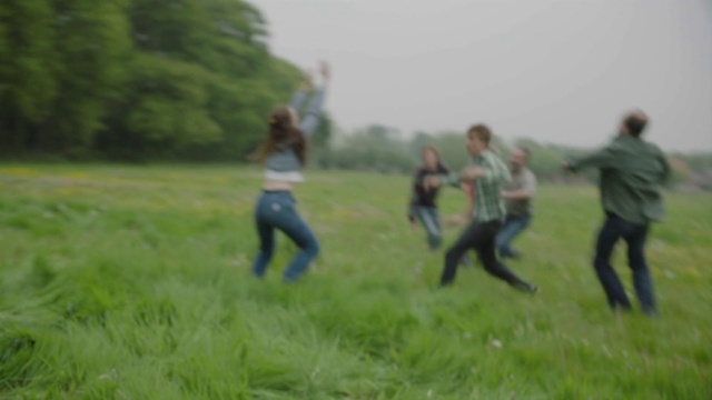 Video Reference N1: People in nature, Grassland, Pasture, Meadow, Grass, Natural environment, Fun, Lawn, Prairie, Field