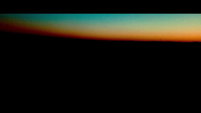 Video Reference N2: Sky, Horizon, Atmosphere, Black, Nature, Blue, Orange, Daytime, Sunrise, Afterglow
