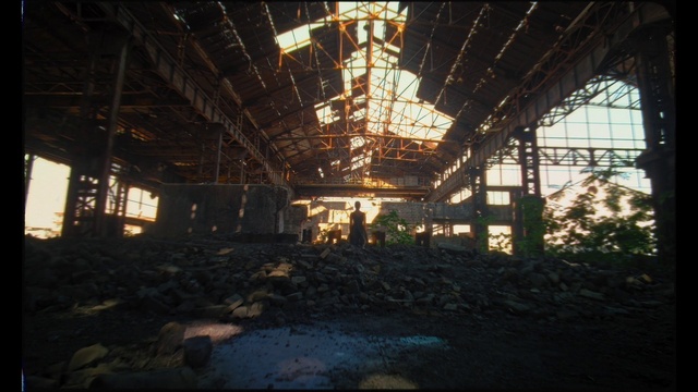 Video Reference N0: Architecture, Hangar, Building, Darkness