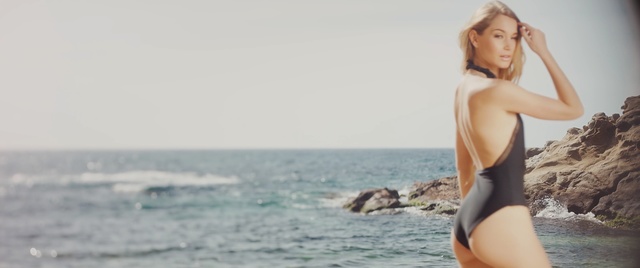 Video Reference N6: Clothing, Blond, Beauty, Sea, Model, Photo shoot, Swimwear, One-piece swimsuit, Photography, Ocean, Person