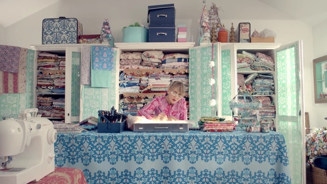 Video Reference N3: room, textile, boutique, home, product, interior design, window, linens, Person