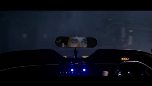 Video Reference N2: Rear-view mirror, Automotive mirror, Auto part, Vehicle, Car, Screenshot, Space, Darkness, Person