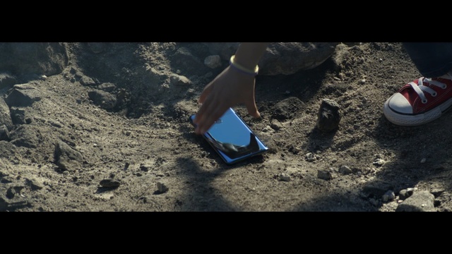Video Reference N0: Soil, Cobalt blue, Photography, Leg, Geology, Sand, Organism, Fun, Space, Rock, Person