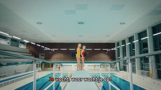 Video Reference N1: Leisure centre, Swimming pool, Leisure, Diving, Fun, Swimming, Recreation, Room, Ceiling, Building