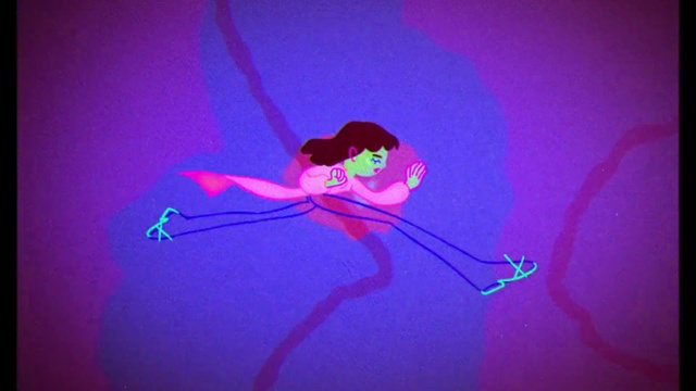 Video Reference N4: Violet, Purple, Pink, Animation, Magenta, Illustration, Fictional character, Performance, Drawing, Animated cartoon