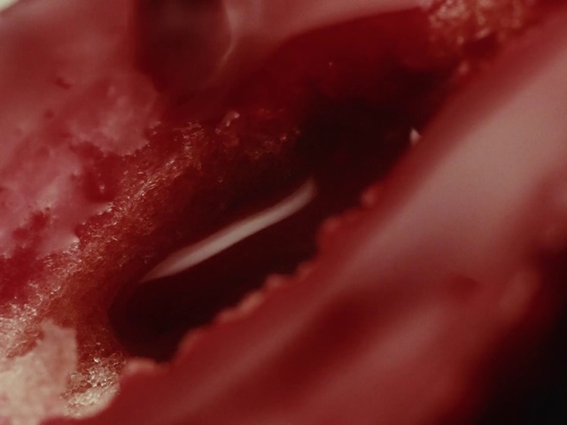 Video Reference N1: Lip, Red, Mouth, Tooth, Close-up, Jaw, Nose, Macro photography, Organ, Flesh