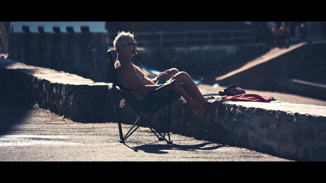 Video Reference N0: Sitting, Water, Human, Photography, Human body, Leg, Tree, Sunlight