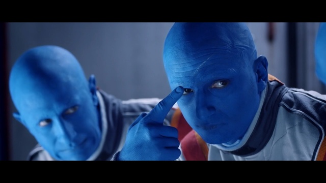 Video Reference N5: blue, face, screenshot, mouth, fictional character, scene, electric blue, aggression, computer wallpaper