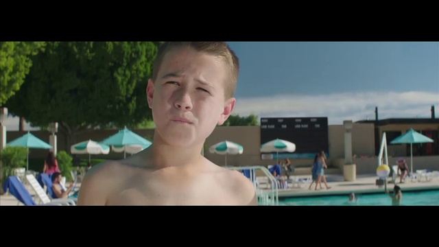 Video Reference N5: Barechested, Facial expression, Fun, Leisure, Chest, Male, Vacation, Summer, Snapshot, Swimming pool, Person