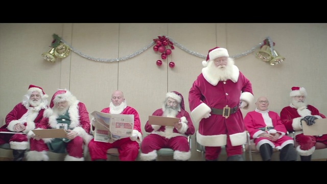 Video Reference N2: Santa claus, Pink, Christmas, Fictional character, Magenta, Event, Child, Christmas eve, Human body, Fun, Person
