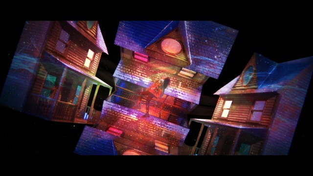 Video Reference N7: Light, Lighting, Architecture, House, Design, Screenshot, Night, Space, Animation, Building, Person