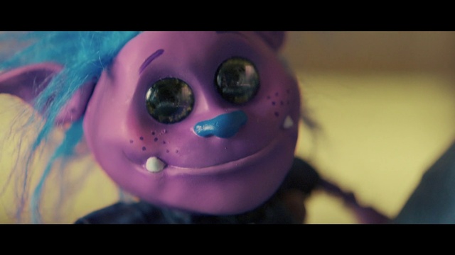 Video Reference N0: Purple, Blue, Head, Nose, Violet, Eye, Close-up, Pink, Mouth, Smile