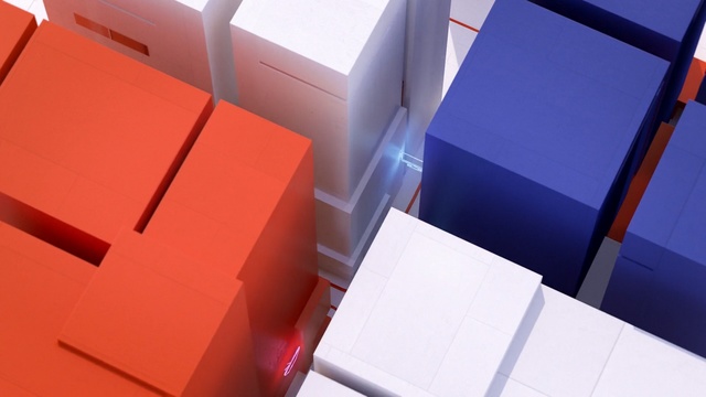 Video Reference N0: Red, Orange, Design, Architecture, Box, Material property, Room