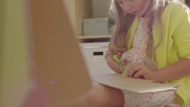 Video Reference N1: Pink, Skin, Child, Blond, Hand, Toddler, Sitting, Long hair, Smile