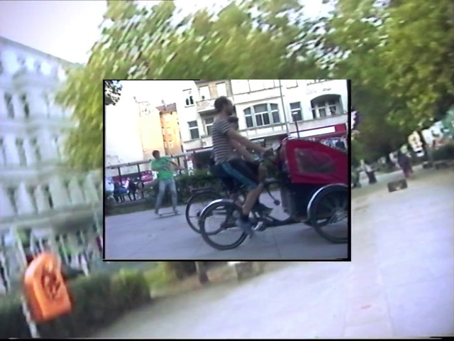 Video Reference N1: Mode of transport, Bicycle, Transport, Vehicle, Snapshot, Urban design, Tree, Photography, Advertising, Recreation