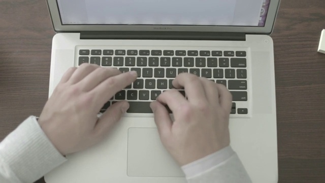 Video Reference N6: Computer keyboard, Hand, Finger, Technology, Electronic device, Space bar, Touchpad, Electronics, Input device, Laptop