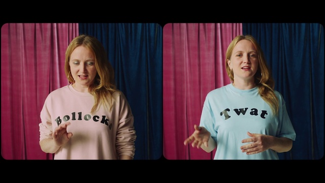 Video Reference N1: Facial expression, Cheek, Fun, Arm, Blond, T-shirt, Mouth, Smile, Event, Photography