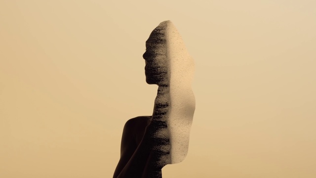 Video Reference N3: Sculpture, Art, Statue, Shadow, Photography, Neck, Rock
